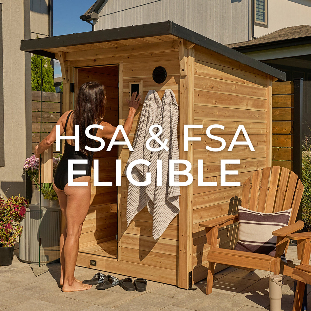 Henley Outdoor Cabin Sauna – 2-4 Person