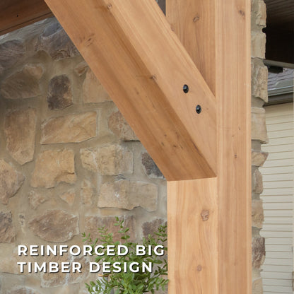 Timber Rock Outdoor Argentine Grill Cook Station